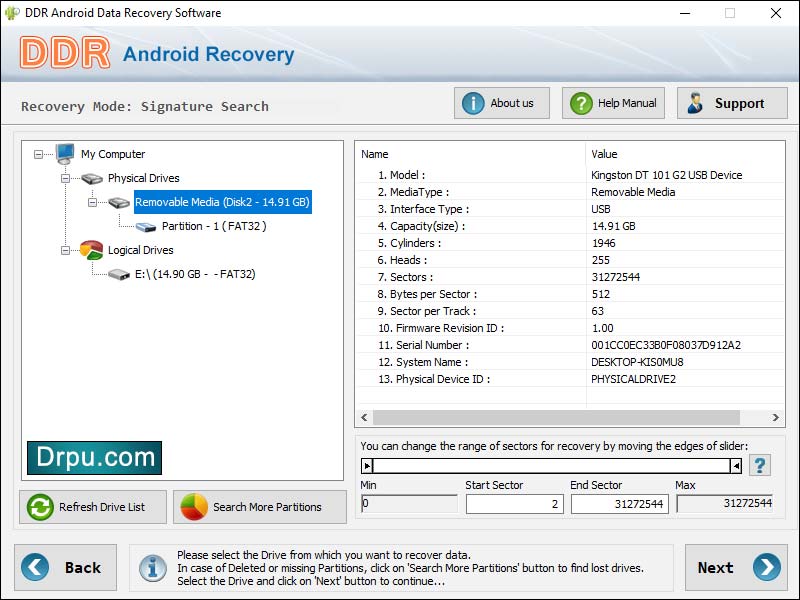 Windows 7 Data Restore Software For Android 5.3.1.2 full