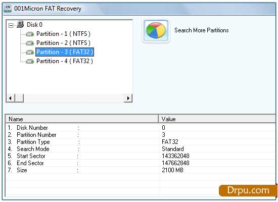 Data Restore Software for Fat