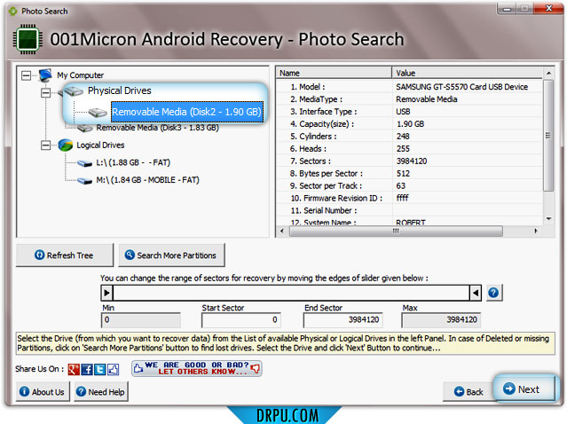 Data Restore Software for Android Devices