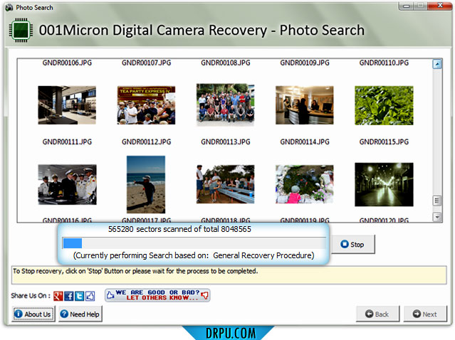 Data Restore Software for Digital camera