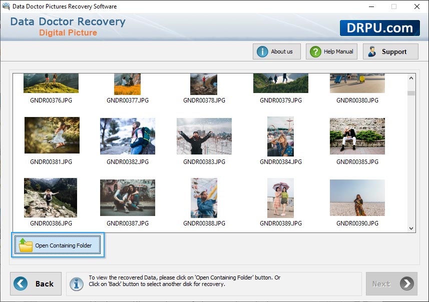 Open Containing Folder