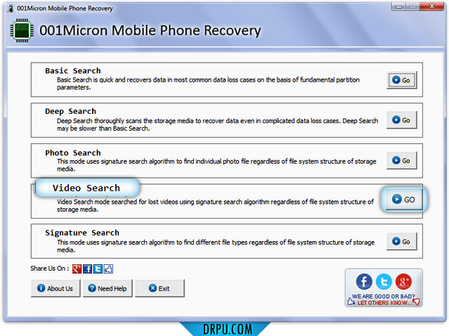 Data Restore Software for Mobile Phone