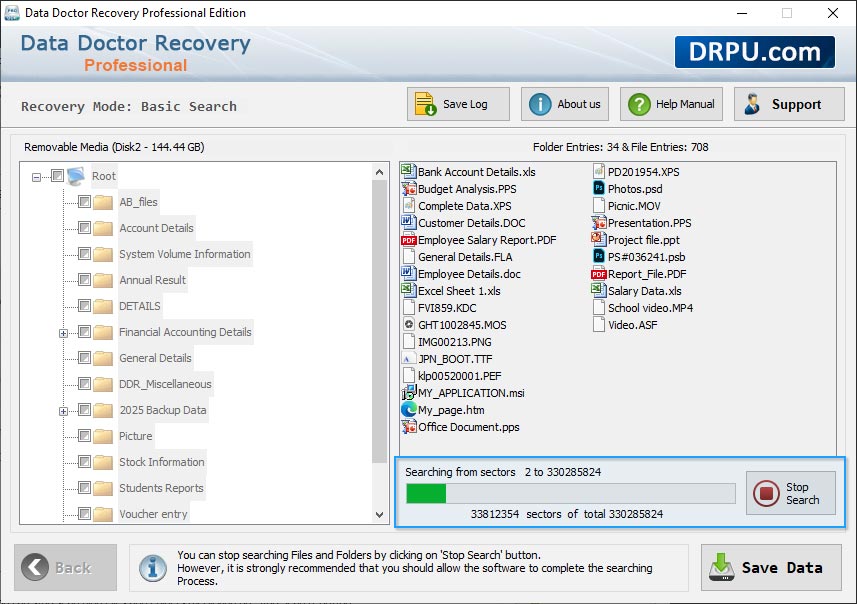 Data Restore Software - Professional